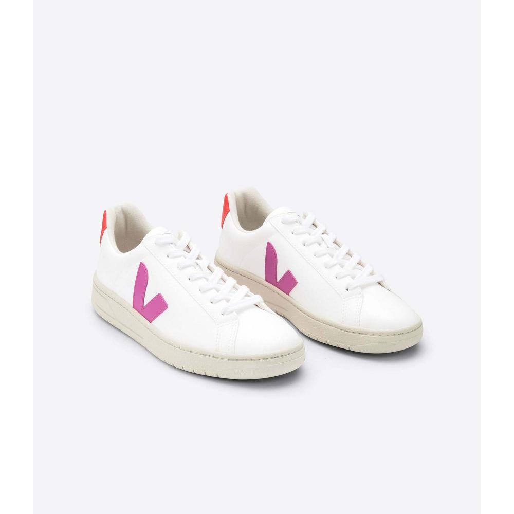 Veja URCA CWL Topanky Damske White/Red | SK 571FDN